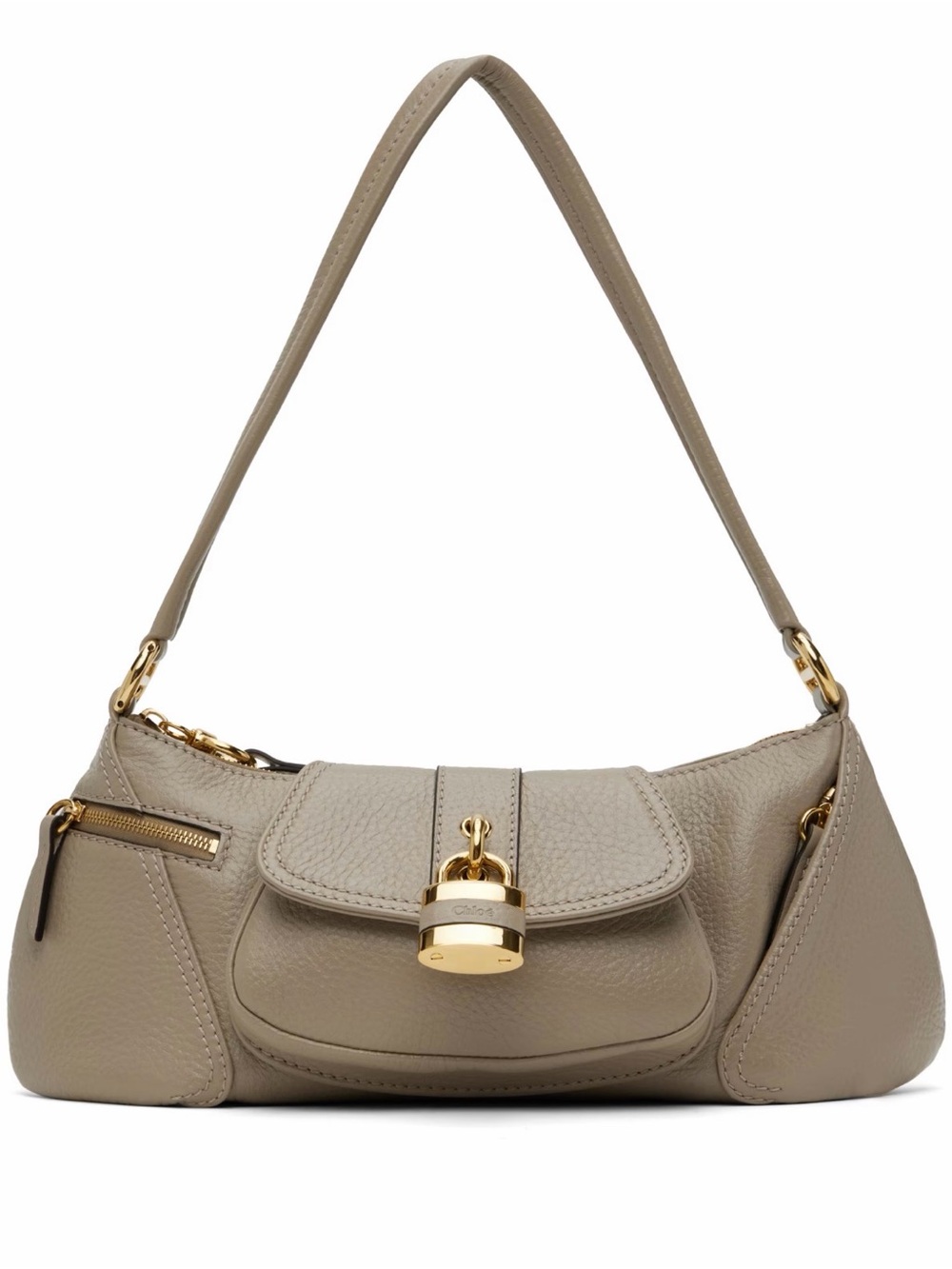 NWT CHLOÉ Taupe “The 99” Shoulder Bag